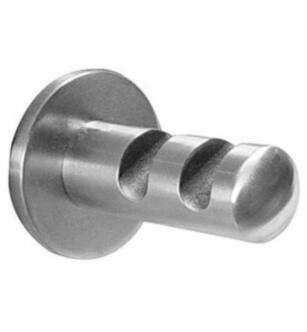 Emtek S71001SS 1 3/4" Wall Mount Single Robe Hook in Stainless Steel