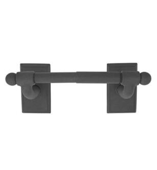 Emtek 2504 9 1/2" Wall Mount Spring Rod Toilet Paper Holder