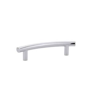 Emtek 86417 Contemporary Curvilinear 4" Center to Center T-Curve Bar Cabinet Pull