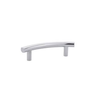 Emtek 86416 Contemporary Curvilinear 3 1/2" Center to Center T-Curve Bar Cabinet Pull