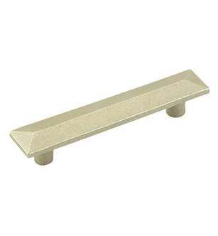 Emtek 86329 Rustic Sandcast Bronze 3 1/2" Center to Center Pyramid Bar Cabinet Pull