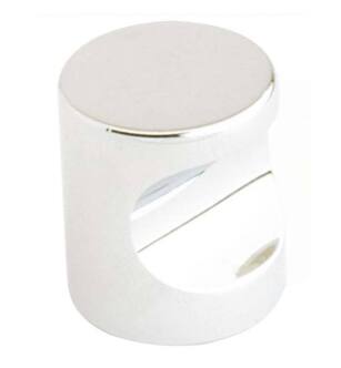 Emtek 86150 Contemporary 7/8" Brass Finger Pull Cabinet Knob