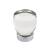 Emtek 86562US26 Crystal & Porcelain Juneau 1 1/8" Clear Crystal Cabinet Knob in Polished Chrome