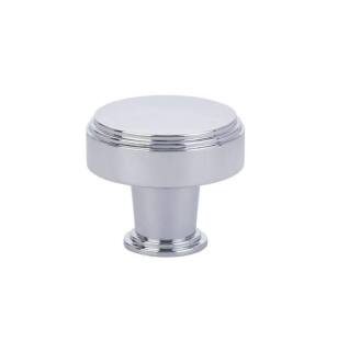 Emtek 86433US26 American Designer Newport 1 5/8" Brass Mushroom Cabinet Knob in Polished Chrome