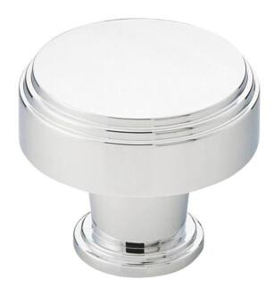 Emtek 86432 American Designer Newport 1 1/4" Brass Mushroom Cabinet Knob