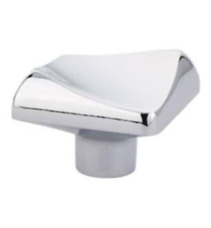 Emtek 86410 Contemporary Curvilinear 1 1/4" Brass Bezier Cabinet Knob