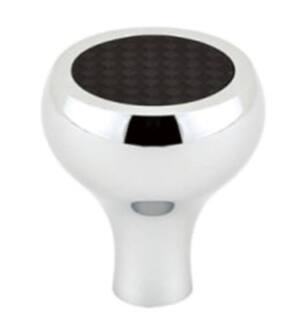 Emtek 86368 Contemporary 1 1/4" Carbon Fiber Black Cabinet Knob