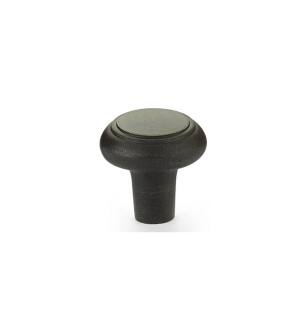 Emtek 86340MB Rustic Sandcast Bronze 1 3/4" Barn Cabinet Knob in Medium Bronze