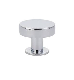 Emtek 86323US26 Contemporary Mid Century Modern 1 3/4" Brass Cadet Cabinet Knob in Polished Chrome