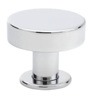 Emtek 86321 Contemporary Mid Century Modern 1" Brass Cadet Cabinet Knob