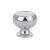 Emtek 86316US26 Contemporary Mid Century Modern 1 5/8" Brass Atomic Cabinet Knob in Polished Chrome