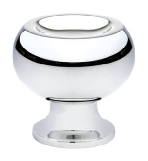 Emtek 86315 Contemporary Mid Century Modern 1 1/4" Brass Atomic Cabinet Knob