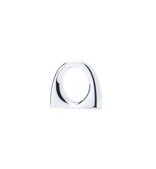 Emtek 86270US26 Contemporary 1" Center to Center Brass Ring Cabinet Knob in Polished Chrome