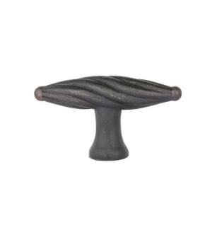 Emtek 86097MB Tuscany 1 3/4" Bronze Twist Finger Cabinet Knob in Medium Bronze