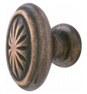 Emtek 86093 Tuscany 1" Bronze Egg Cabinet Knob