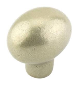 Emtek 86052 Rustic Sandcast Bronze 1" Egg Cabinet Knob