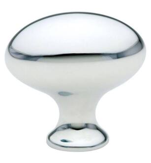 Emtek 86016 American Classic 1 1/4" Brass Egg Cabinet Knob