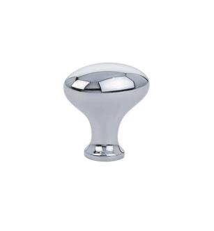 Emtek 86015US26 Traditional 1" Brass Egg Cabinet Knob in Polished Chrome