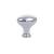 Emtek 86015US26 Traditional 1" Brass Egg Cabinet Knob in Polished Chrome