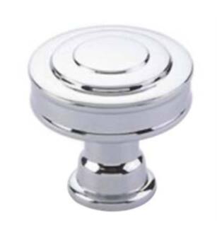 Emtek 86463 American Designer Transitional Heritage 1 1/4" Brass Glendon Cabinet Knob