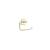 Emtek 290431US3NL 6 7/8" Wall Mount Bar Toilet Paper Holder with Quincy Rosette in Unlacquered Brass