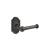 Emtek 270511MB 6 3/8" Wall Mount Bar Toilet Paper Holder with #11 Rosette in Medium Bronze