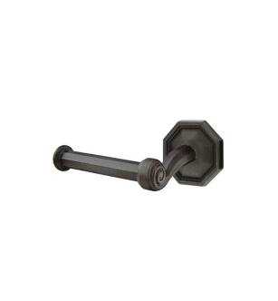Emtek 270515MB 6 3/8" Wall Mount Bar Toilet Paper Holder with #15 Rosette in Medium Bronze