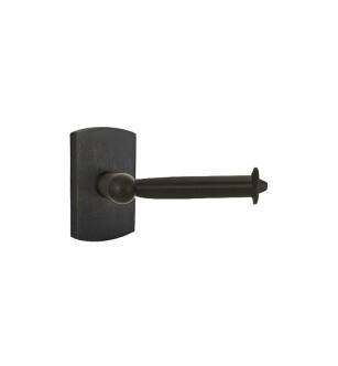 Emtek 23034MB 6 1/2" Wall Mount Bar Toilet Paper Holder with #4 Rosette in Medium Bronze