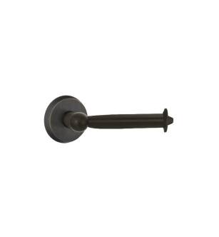 Emtek 23032MB 6 1/2" Wall Mount Bar Toilet Paper Holder with #2 Rosette in Medium Bronze