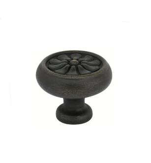 Emtek 86095MB Tuscany 1" Bronze Petal Cabinet Knob in Medium Bronze