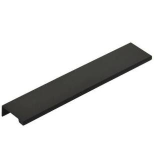 Emtek 87140US19 Contemporary 10" Center to Center Edge Cabinet Pull in Flat Black