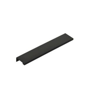 Emtek 87150US19 Contemporary 12" Center to Center Edge Cabinet Pull in Flat Black