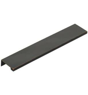 Emtek 87150US10B Contemporary 12" Center to Center Edge Cabinet Pull in Oil Rubbed Bronze
