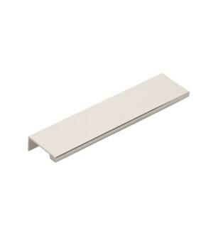 Emtek 87120US14 Contemporary 6" Center to Center Edge Cabinet Pull in Polished Nickel
