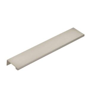 Emtek 87130US15 Contemporary 8" Center to Center Edge Cabinet Pull in Satin Nickel