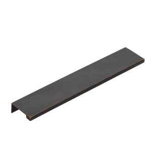 Emtek 87130US10B Contemporary 8" Center to Center Edge Cabinet Pull in Oil Rubbed Bronze