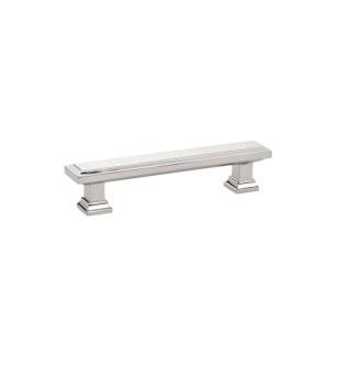 Emtek 86301US14 American Designer Geometric 4" Center to Center Rectangular Cabinet Pull in Polished Nickel