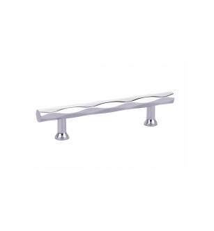 Emtek 86431US26 American Designer Tribeca 8" Center to Center Bar Cabinet Pull in Polished Chrome