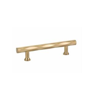 Emtek 86428US4 American Designer Tribeca 3 1/2" Center to Center Bar Cabinet Pull in Satin Brass