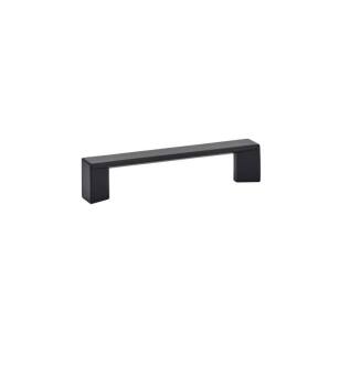 Emtek 86264US19 Contemporary Trinity 3 1/2" Center to Center Handle Cabinet Pull in Flat Black
