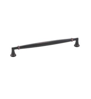 Emtek 86478US19 American Designer Westwood 8" Center to Center Handle Cabinet Pull in Flat Black