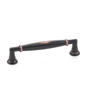 Emtek 86476US10B American Designer Westwood 4" Center to Center Handle Cabinet Pull in Oil Rubbed Bronze
