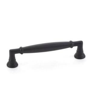 Emtek 86476US19 American Designer Westwood 4" Center to Center Handle Cabinet Pull in Flat Black