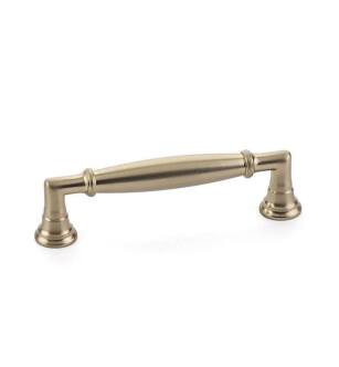 Emtek 86475US4 American Designer Westwood 3 1/2" Center to Center Handle Cabinet Pull in Satin Brass