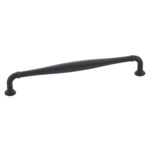 Emtek 86474US19 American Designer Blythe 8" Center to Center Bar Cabinet Pull in Flat Black