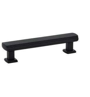 Emtek 86423US19 American Designer Art Deco 4" Center to Center Bar Cabinet Pull in Flat Black