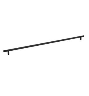 Emtek 86367US19 Contemporary 24" Center to Center Bar Cabinet Pull in Flat Black