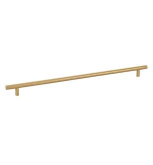 Emtek 86366US4 Contemporary 16" Center to Center Bar Cabinet Pull in Satin Brass