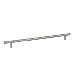 Emtek 86365US15 Contemporary 12" Center to Center Bar Cabinet Pull in Satin Nickel