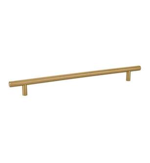 Emtek 86364US4 Contemporary 10" Center to Center Bar Cabinet Pull in Satin Brass